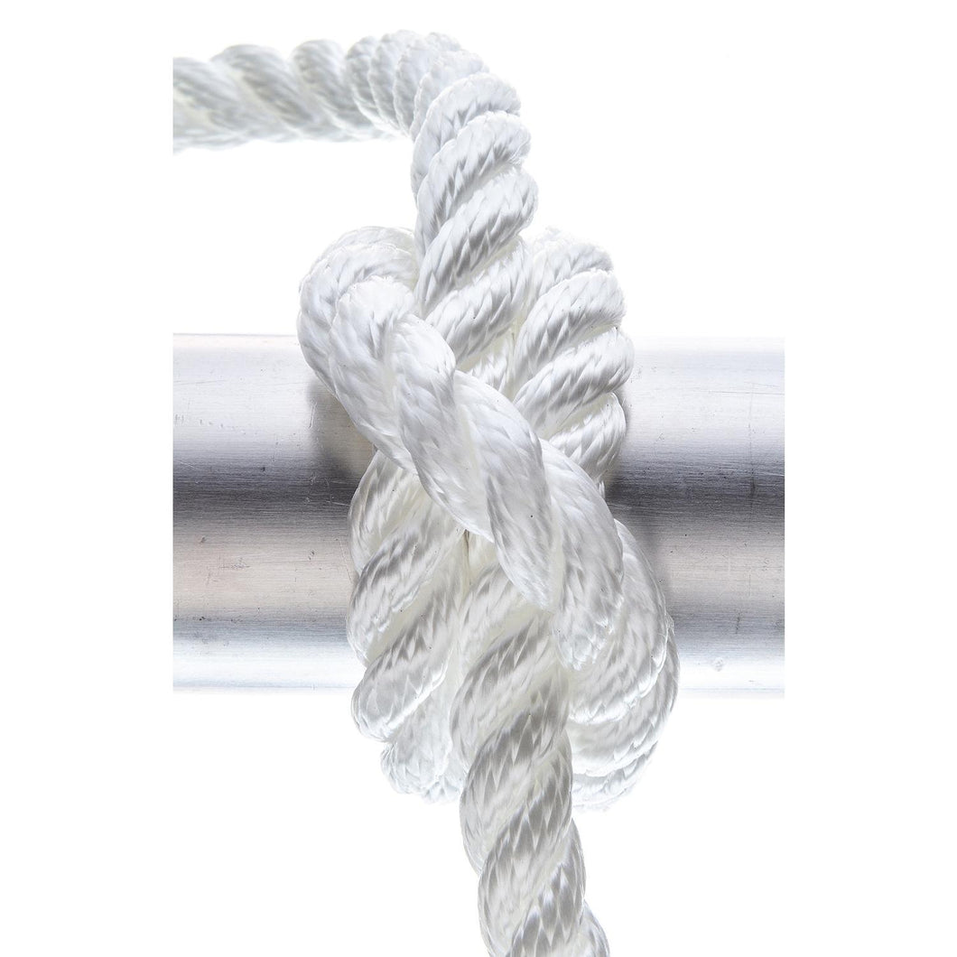 Seachoice High Quality Dock Rope for Boating - 3-Strand Twisted Nylon Dock Line, Â½-Inch x 20 Feet, White Default Title -Modern Boat Sales & Service