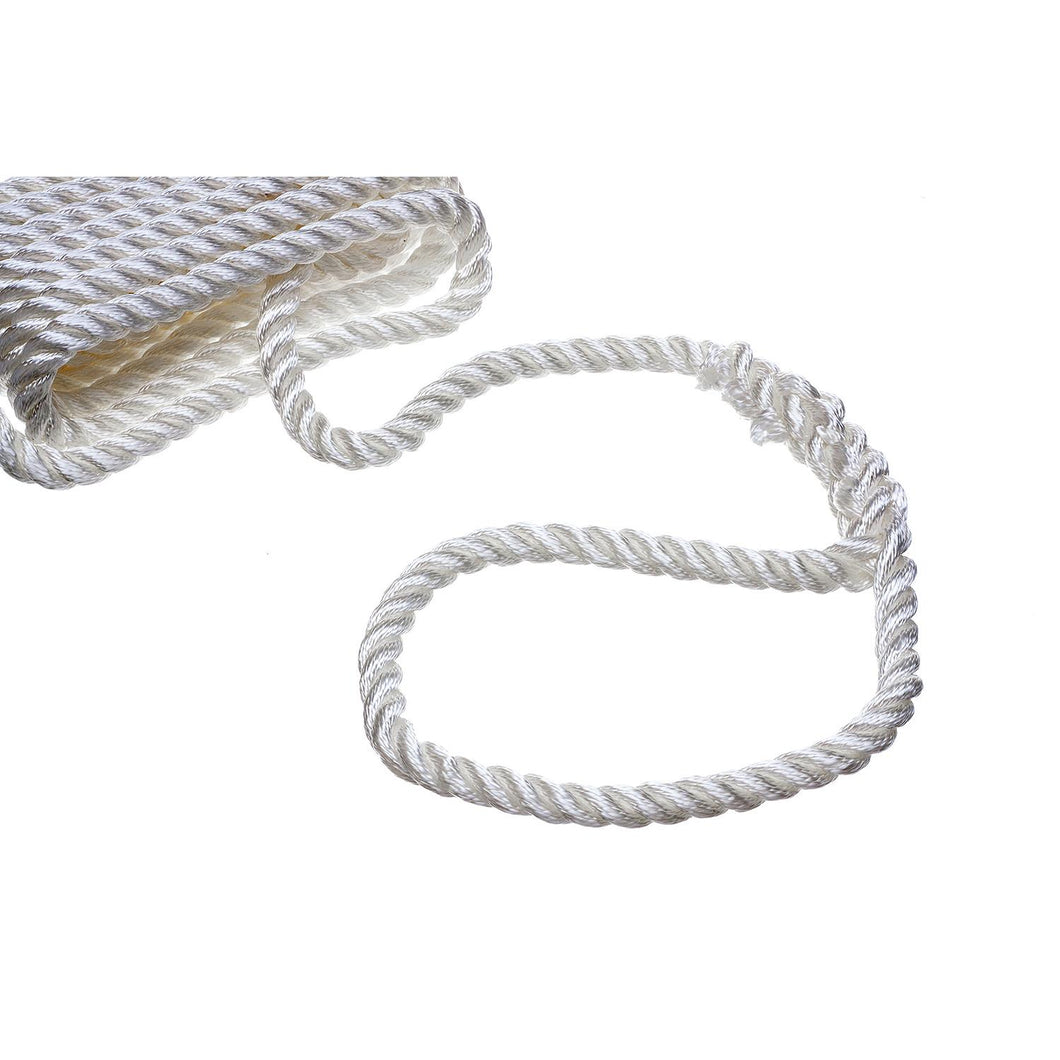 Seachoice High Quality Dock Rope for Boating - 3-Strand Twisted Nylon Line, â…-Inch x 20 Feet, White Default Title -Modern Boat Sales & Service
