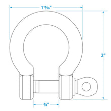 Seachoice Stainless Steel Anchor Shackle, 5/16 In. -Modern Boat Sales & Service