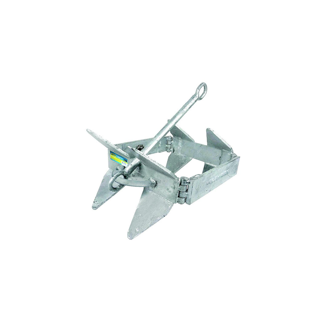 Seachoice Hot-Dipped Galvanized Steel, Fold-and-Hold Anchor, 19 Lbs. -Modern Boat Sales & Service