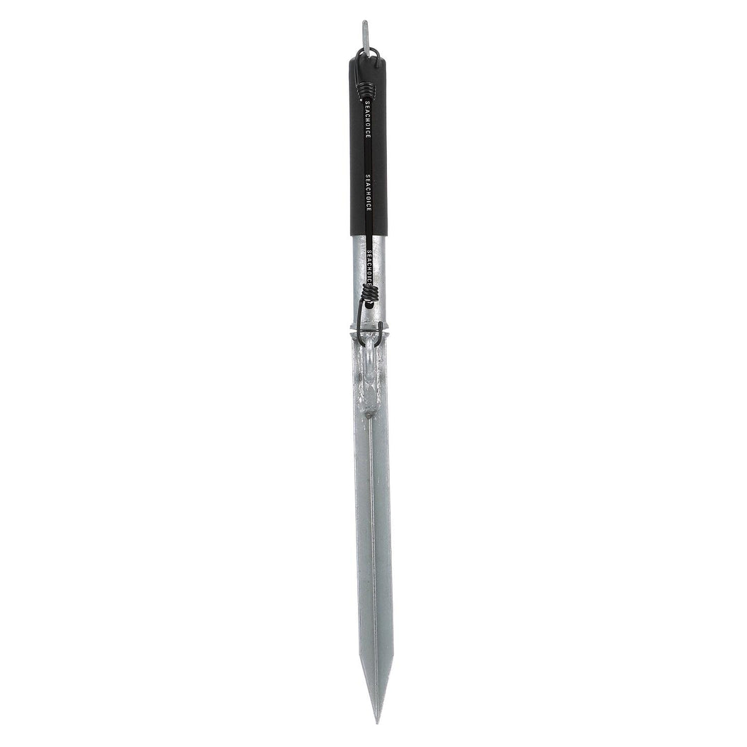 Seachoice Beach Spike in Galvanized Steel For PWC or Small Boat up to 22 Ft., Anchor, Self-Hammering Action w/ Rubber-Coated Handle Default Title -Modern Boat Sales & Service