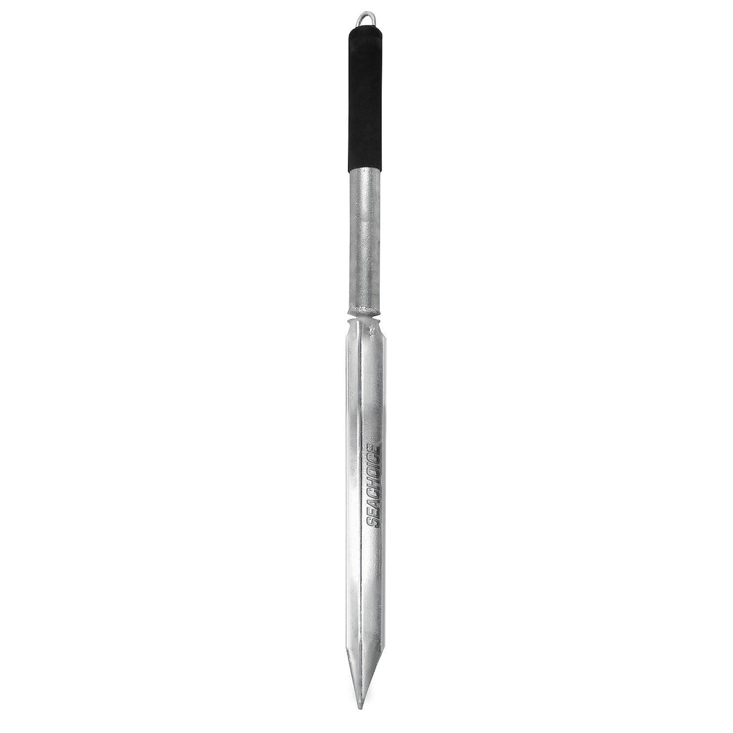 Seachoice Beach Spike in Galvanized Steel For PWC or Boat up to 30 Ft., Anchor, Self-Hammering Action w/ Rubber-Coated Handle Default Title -Modern Boat Sales & Service