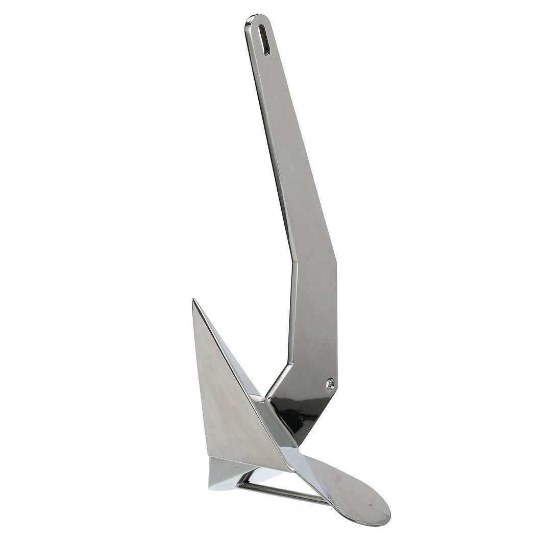 Seachoice Stainless Steel Plow Anchor, Corrosion Resistant, 22 Lbs., for Boats 30-40 Ft. Default Title -Modern Boat Sales & Service