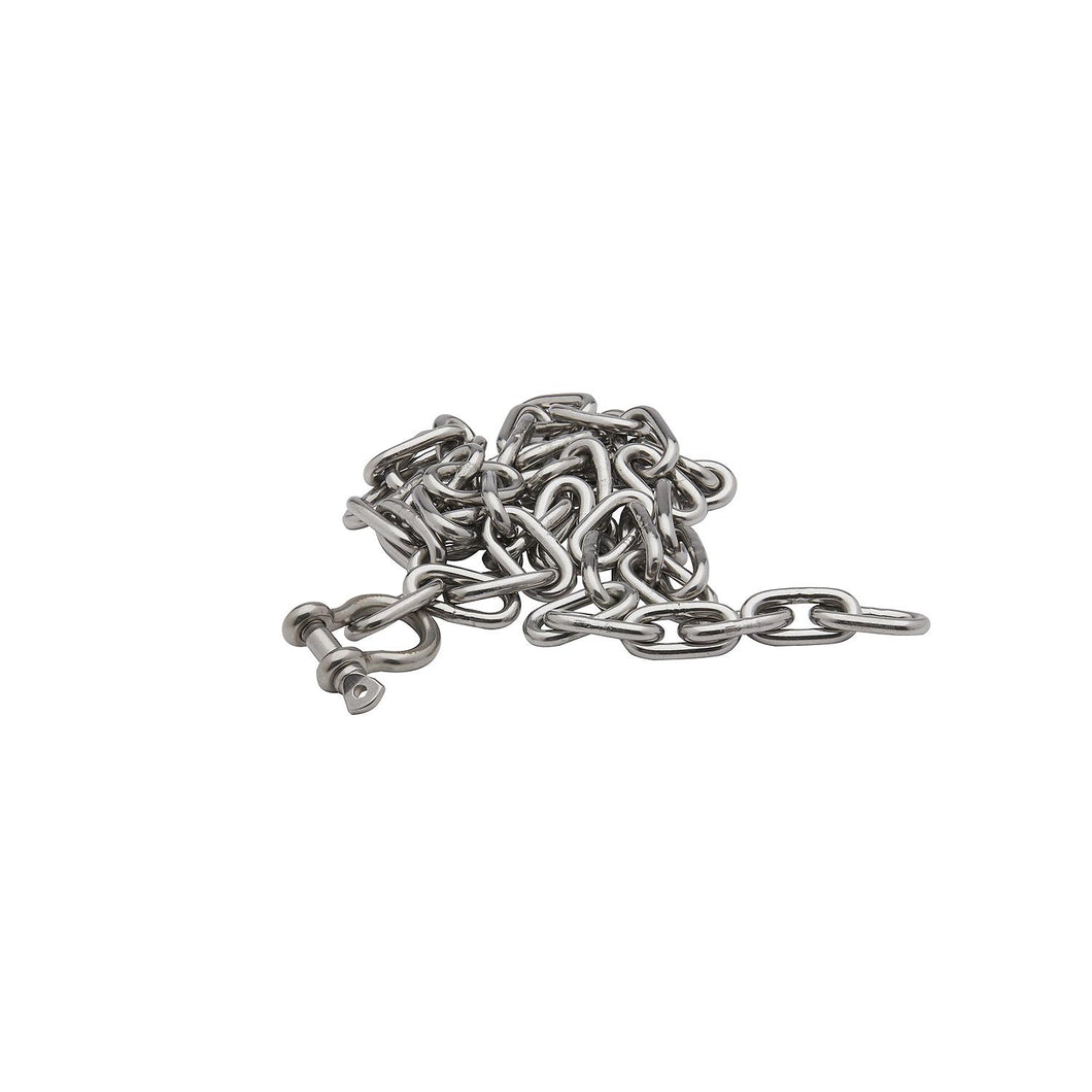 Seachoice 304 Stainless Steel Chain with Shack, 3/16 In. x 4 Ft. Default Title -Modern Boat Sales & Service