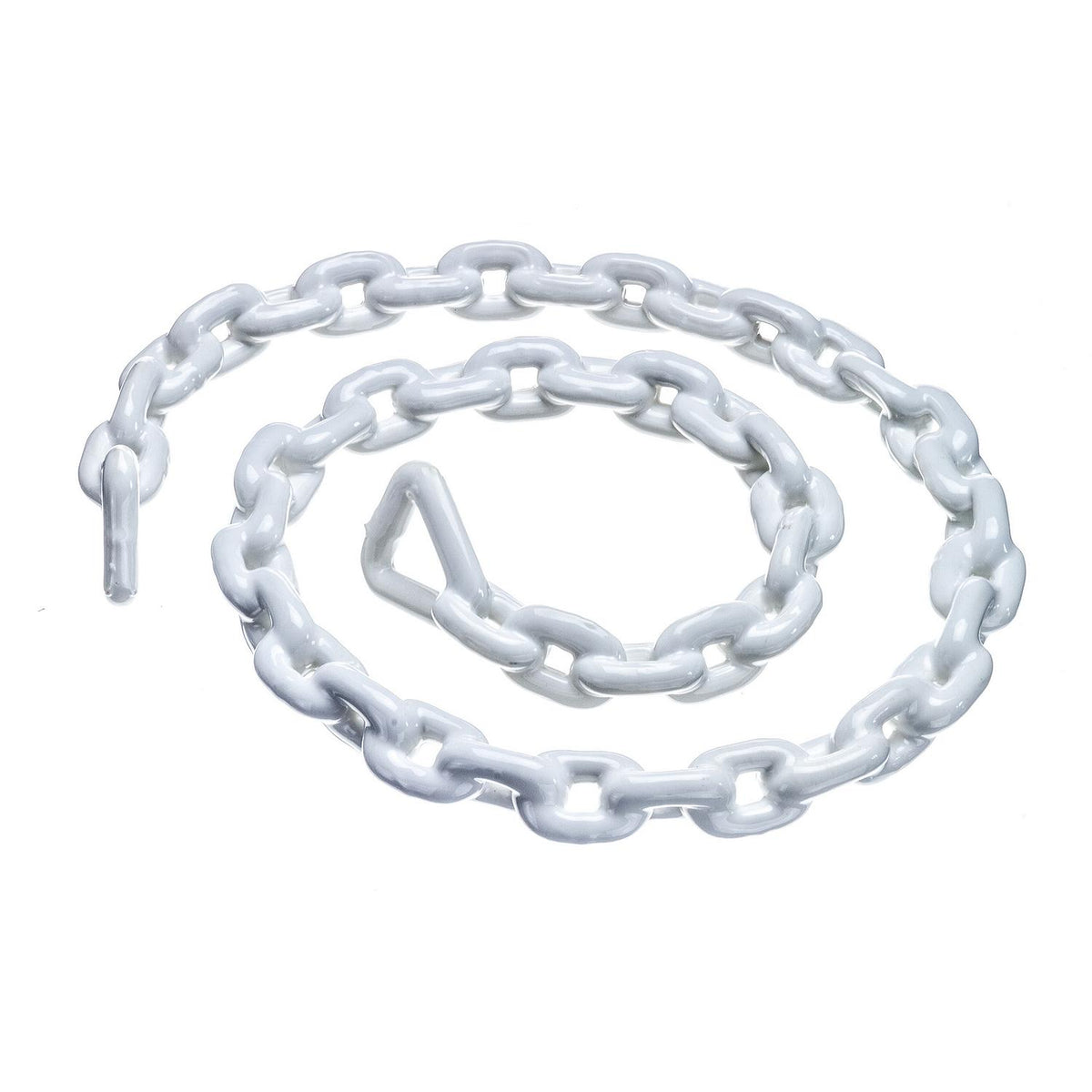 Seachoice Anchor Chain, PVC, White, Coated, 3/16 In. X 4 Ft., For Boats Up to 27 Ft. -Modern Boat Sales & Service