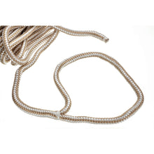 Seachoice Double-Braid Nylon Dock Line w/ Eye Splice, Pre-Shrunk, Heat Stabilized, 5/8 In. X 30 Ft., Gold White -Modern Boat Sales & Service