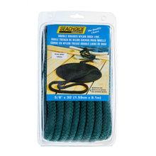 Seachoice 46981 Double-Braid Nylon Dock Line w/ Eye Splice, Pre-Shrunk, Heat Stabilized, 5/8 In. X 30 Ft., Forest Green -Modern Boat Sales & Service