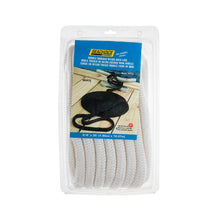 Seachoice Double-Braid Nylon Dock Line w/ Eye Splice, Pre-Shrunk, Heat Stabilized, 3/4 In. X 35 Ft., White Default Title -Modern Boat Sales & Service