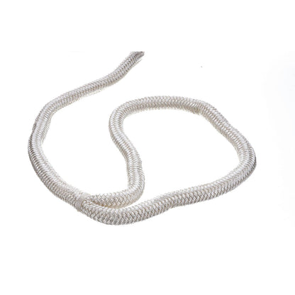 Seachoice Double-Braid Nylon Dock Line w/ Eye Splice, Pre-Shrunk, Heat Stabilized, 3/4 In. X 50 Ft., White -Modern Boat Sales & Service