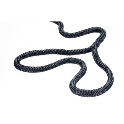 Seachoice Double-Braid Nylon Dock Line w/ Eye Splice, Pre-Shrunk, Heat Stabilized, 3/4 In. X 25 Ft., Black -Modern Boat Sales & Service