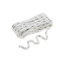 Seachoice Premium 3-Strand Twisted Nylon Dock Line With Tracer, White w/Blue Tracer, 1/2-Inch x 20 Feet, 10-Inch Eye Splice -Modern Boat Sales & Service