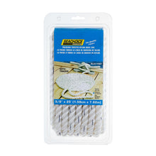 Seachoice Premium 3-Strand Twisted Nylon Dock Line With Tracer, White w/Blue Tracer, 5/8-Inch x 25 Feet, 10-Inch Eye Splice Default Title -Modern Boat Sales & Service