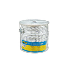 Seachoice 47781 Boat Anchor Line Rope, 3-Strand Twisted, Nylon, White/Blue, 1/2 in. X 250 Ft. Default Title -Modern Boat Sales & Service