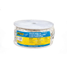 Seachoice 47911 Boat Anchor Line Rope, 3-Strand Twisted, Nylon, White/Blue, 3/8 in. X 200 Ft. -Modern Boat Sales & Service