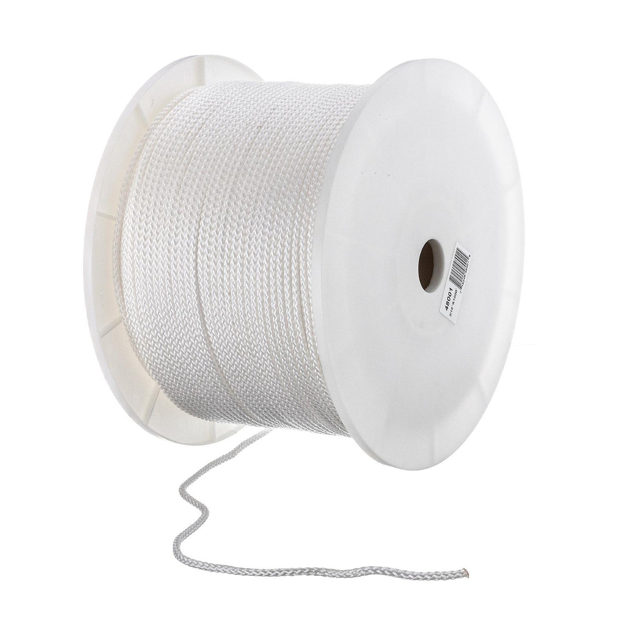 Seachoice Boat Tie Down Cord, White, 3/16 in. X 1,000 Ft., 600 Lbs. Tensile Strength, 8-Strand Braided Polypropylene Default Title -Modern Boat Sales & Service