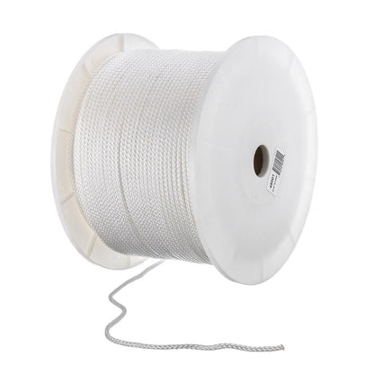 Seachoice Boat Tie Down Cord, White, 3/16 in. X 1,000 Ft., 600 Lbs. Tensile Strength, 8-Strand Braided Polypropylene Default Title -Modern Boat Sales & Service