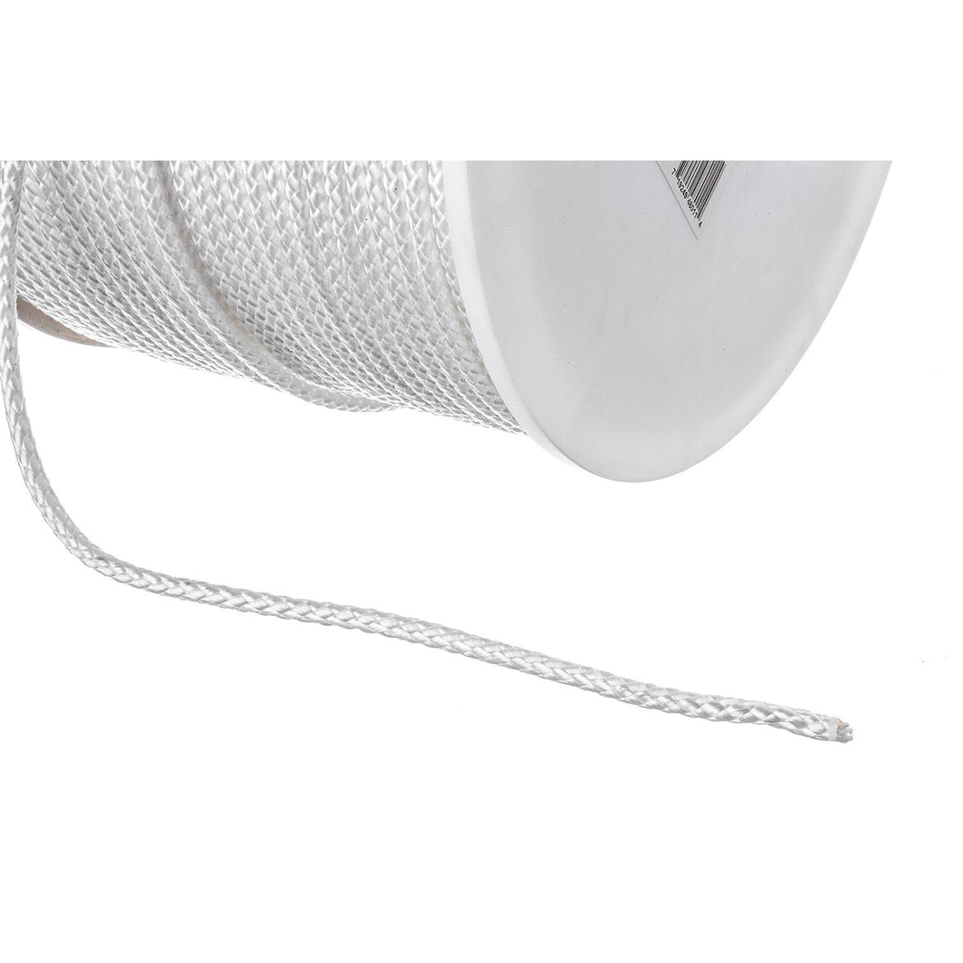 Seachoice Boat Tie Down Cord, White, 7/32 in. X 1,000 Ft., 825 Lbs. Tensile Strength, 8-Strand Braided Polypropylene Default Title -Modern Boat Sales & Service