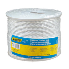 Seachoice Boat Tie Down Cord, White, 7/32 in. X 1,000 Ft., 825 Lbs. Tensile Strength, 8-Strand Braided Polypropylene -Modern Boat Sales & Service