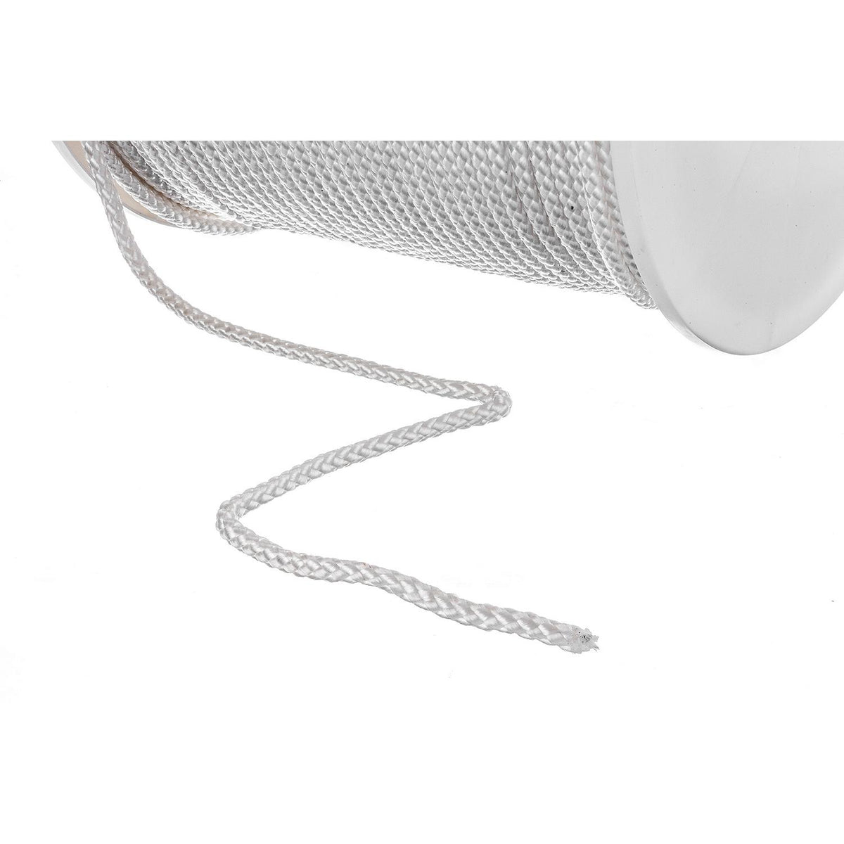 Seachoice Boat Tie Down Cord, White, 1/4 in. X 1,000 Ft., 1000 Lbs. Tensile Strength, 8-Strand Braided Polypropylene Default Title -Modern Boat Sales & Service