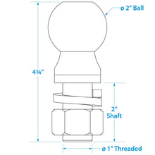 Seachoice Boat Trailer Coupler Ball 2 in. SAE Class III -Modern Boat Sales & Service