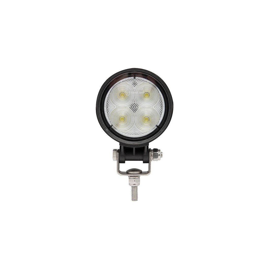 Seachoice 51601 LED Flood Beam Round Work Light, 12/24V, Black Housing, 4 LEDs -Modern Boat Sales & Service