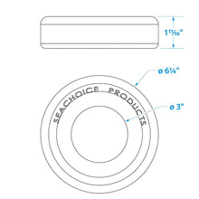 Seachoice Trailer Jack Stand Wheel Stop Default Title -Modern Boat Sales & Service