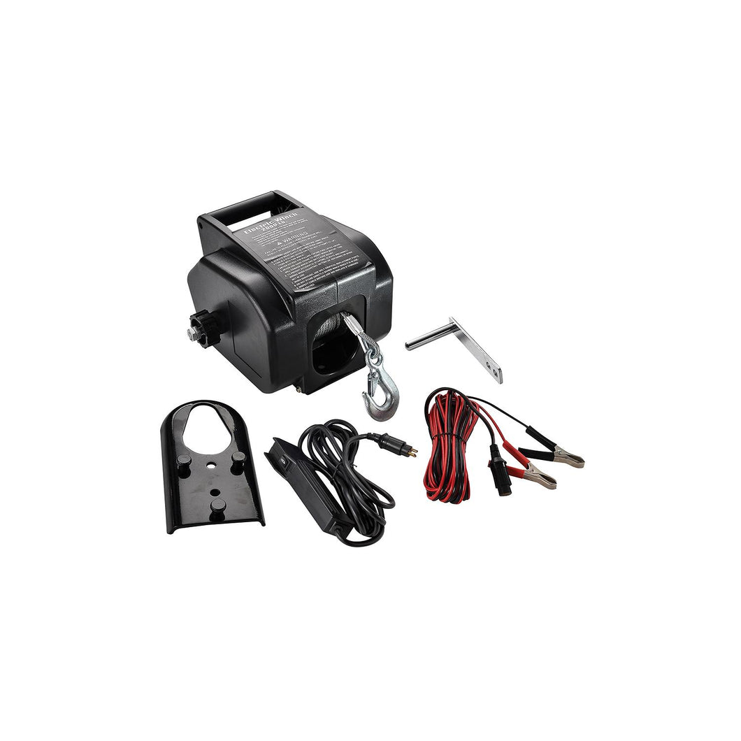 Seachoice 52111 Electric Winch, 2000 lbs. Max Load -Modern Boat Sales & Service