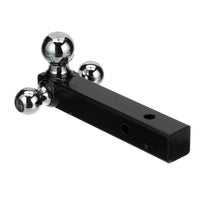 Seachoice Tri Ball Mount Solid Shank Trailer Hitch, 2 in., Chrome Default Title -Modern Boat Sales & Service