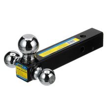 Seachoice Tri Ball Mount Solid Shank Trailer Hitch, 2 in., Chrome -Modern Boat Sales & Service