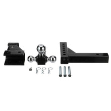 Seachoice Adjustable Trailer Hitch Drop, Tri Ball Mount Solid, 2 in. Shank, Black Finish -Modern Boat Sales & Service