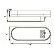 Seachoice 6 in. Oval Sealed Tail Light Kit for Flush Mount -Modern Boat Sales & Service