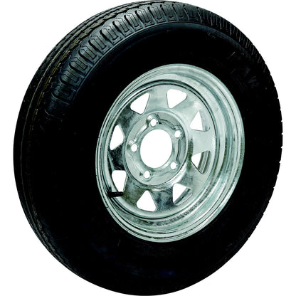 Seachoice 53401 ST175/80R13C/5H KR35 13" Galvanized Spoke, 5-Lug on 4-1/2" Radial Tire & Wheel Assembly -Modern Boat Sales & Service