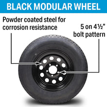 Seachoice 53403 ST175/80R13C/5H KR35 13" Black Modular, 5 Lug Radial Tire & Wheel Assembly Default Title -Modern Boat Sales & Service