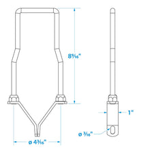 Seachoice Lockable Spare Tire Carrier for Boat Trailer -Modern Boat Sales & Service