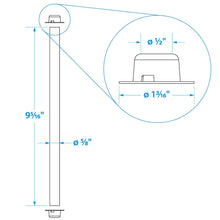 Seachoice Trailer Roller Shaft w/ 2 Pal Nuts, Fits 8-In. Roller -Modern Boat Sales & Service