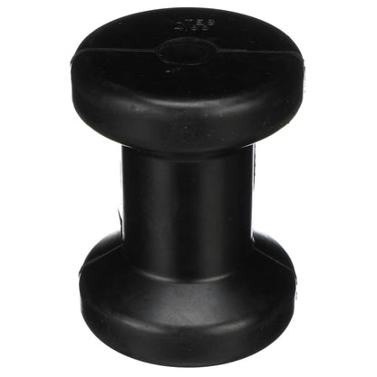 Seachoice Molded Spool Roller w/ Plastic Sleeve, Black Rubber, 4 In. Wide, 1/2 In. ID Hole Default Title -Modern Boat Sales & Service