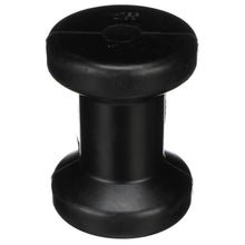Seachoice Molded Spool Roller w/ Plastic Sleeve, Black Rubber, 4 In. Wide, 1/2 In. ID Hole Default Title -Modern Boat Sales & Service