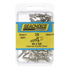 Seachoice Eyelet Stud w/ Tapping Stainless Steel Screw, #8 X 5/8 In., Bag of 35 Default Title -Modern Boat Sales & Service