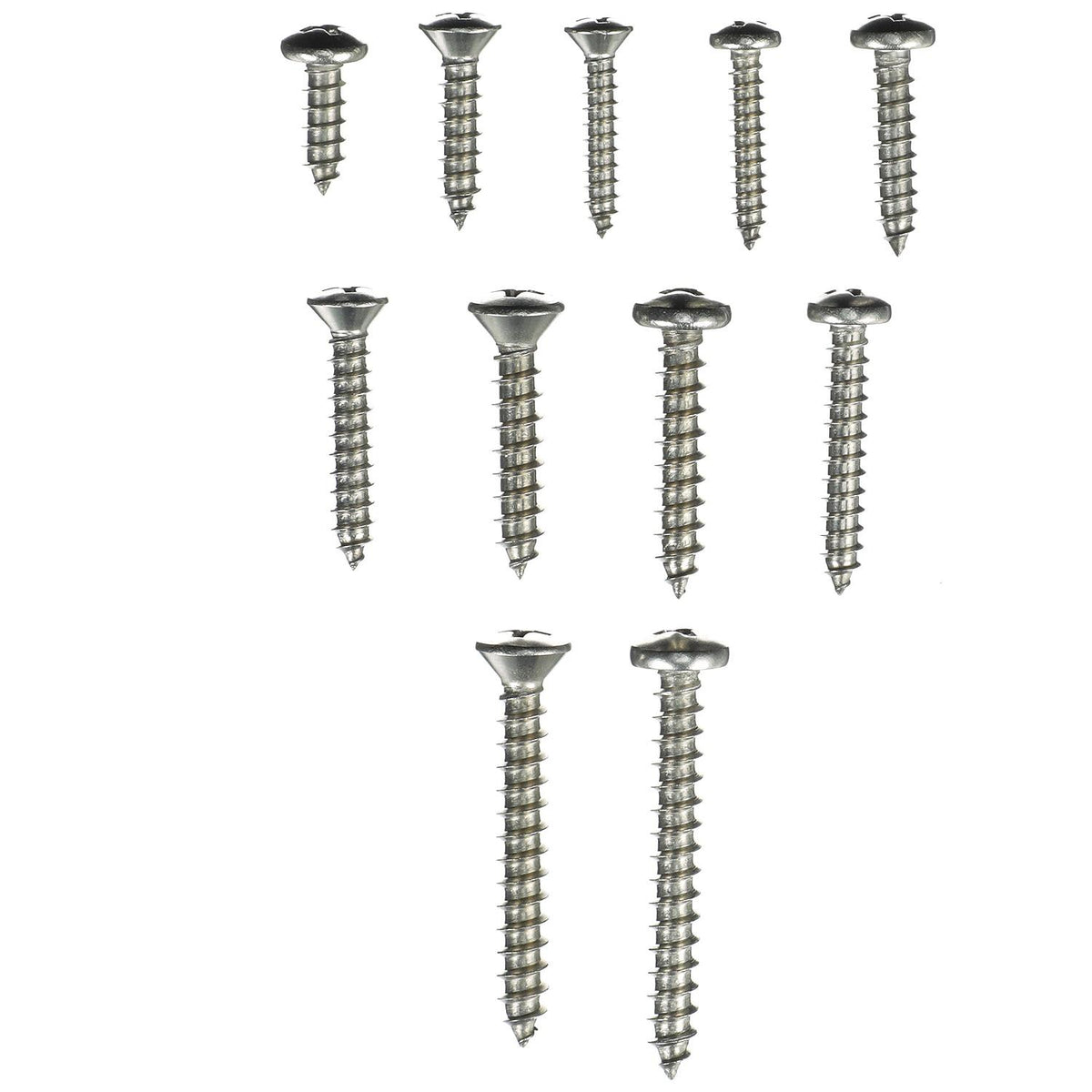 Seachoice Stainless Steel Tapping Screw Kit, 72 Piece -Modern Boat Sales & Service