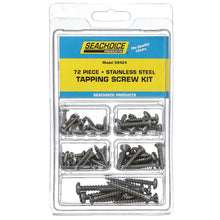 Seachoice Stainless Steel Tapping Screw Kit, 72 Piece Default Title -Modern Boat Sales & Service