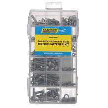 Seachoice Stainless Steel Metric Machine Screw Kit, 240 Piece, Includes M4, M5 and M6 Screws of Various Lengths -Modern Boat Sales & Service