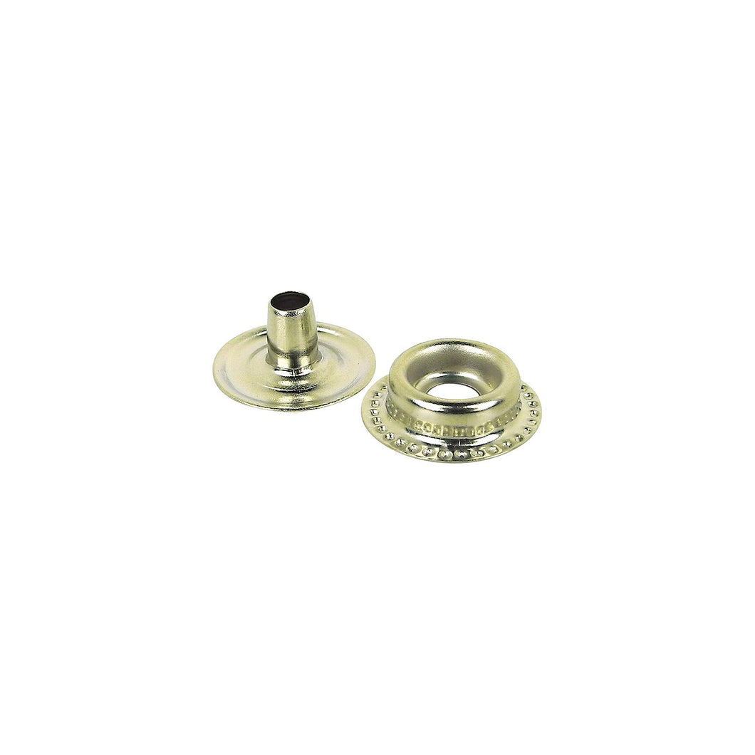 Seachoice Stainless Steel Button Stud With Barrel And Eyelet, 10 Sets -Modern Boat Sales & Service