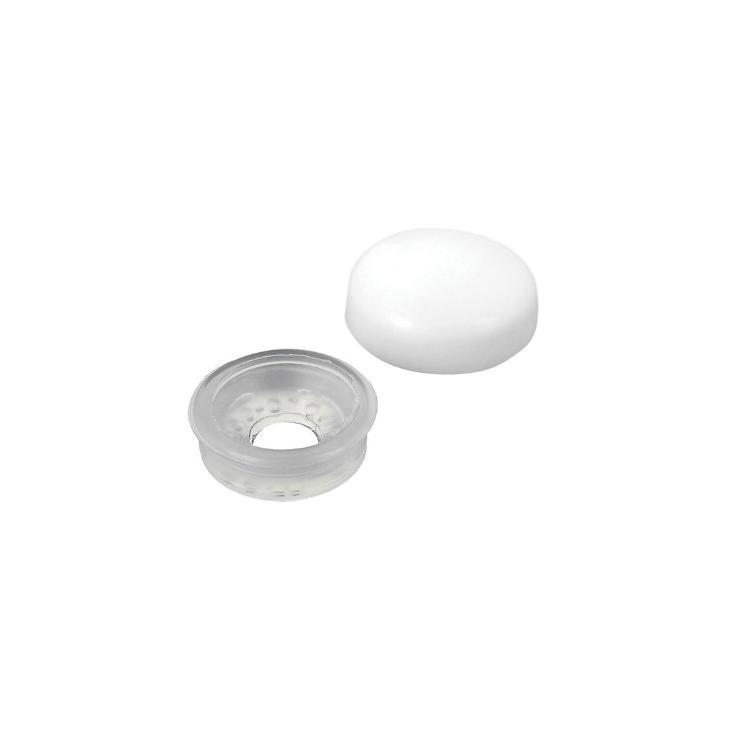 Seachoice Screw Caps, White, Fits #6 & #8 -Modern Boat Sales & Service