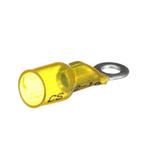 Seachoice Marine Grade Heat-Shrinkable Ring Terminal, Fits #10 Stud, 12-10 Wire Range, Yellow, Pack of 25 -Modern Boat Sales & Service