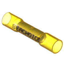 Seachoice Heat Shrink Butt Connector Wire, Solderless, Fits 12-10 Wire Range, Yellow, Pack of 25 -Modern Boat Sales & Service