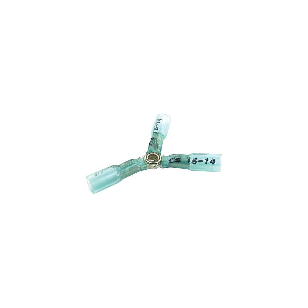 Seachoice 60324 Clear Seal 16-14 Ga. 3-Way Splice, Blue, 3/Bag -Modern Boat Sales & Service