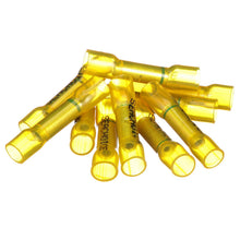 Seachoice Step Down 3-to-1 Heat Shrink Butt Connector, Marine Grade Heat-Shrinkable Butt Splices, Yellow, Pack of 10, 16-14 to 12-10 Wire Range -Modern Boat Sales & Service