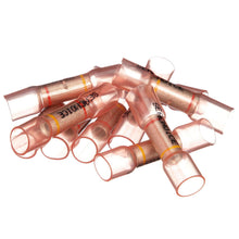 Seachoice Step Down 3-to-1 Heat Shrink Butt Connector, Marine Grade Heat-Shrinkable Butt Splices, Red, Pack of 10, 12-10 to 8 Wire Range -Modern Boat Sales & Service