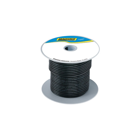 Seachoice 63008 Tinned Copper Marine Wire, 2 AWG, Black, 100' -Modern Boat Sales & Service