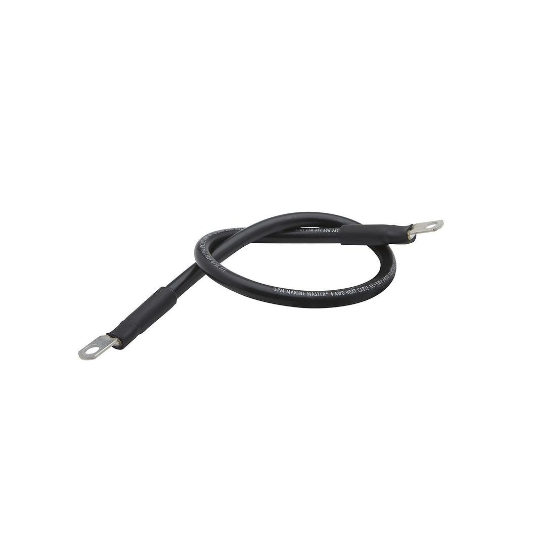 Seachoice 63021 4 AWG Marine Grade Cable, Black, 2 Ft. Default Title -Modern Boat Sales & Service